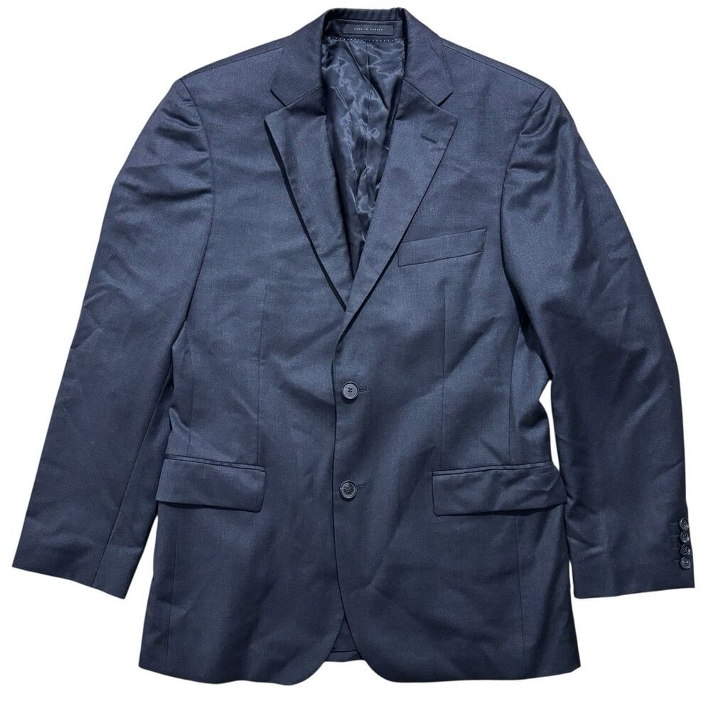 Hugo Boss Blazer Mens 36R Dark Gray Super 100s Wool Pasolini/Movie US 2 Jacket